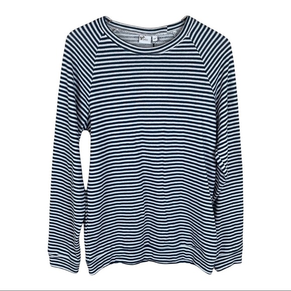 ONIA BLUE AND WHITE STRIPE TUNIC TOP - Picture 1 of 6